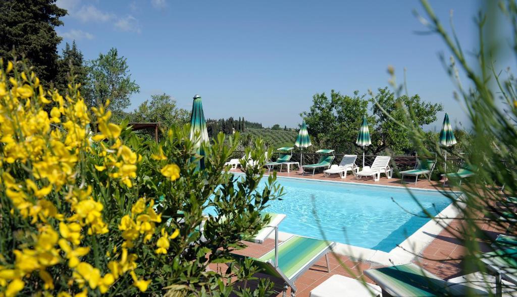Hotel Villa Belvedere Сан Джиминяно Екстериор снимка