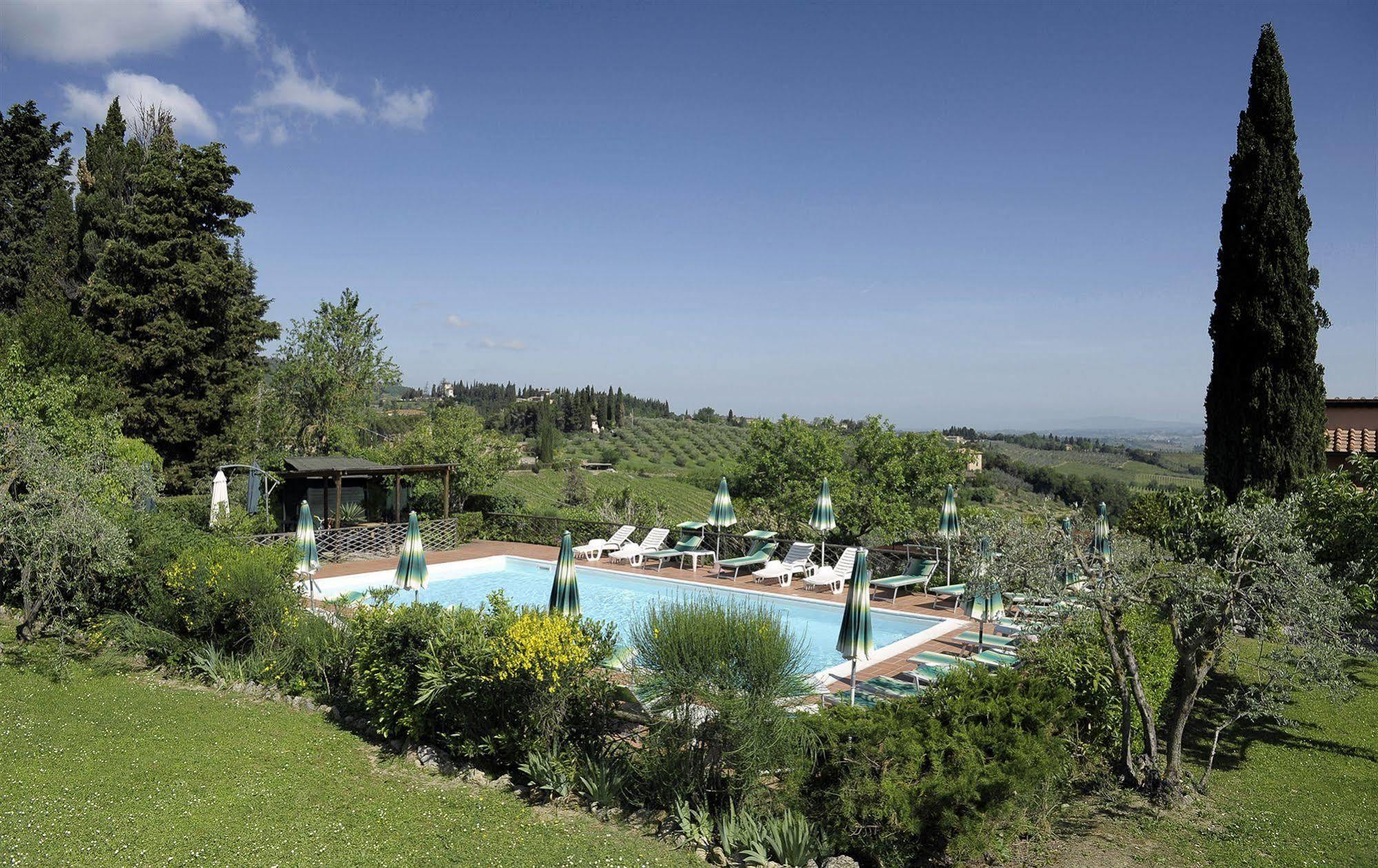 Hotel Villa Belvedere Сан Джиминяно Екстериор снимка